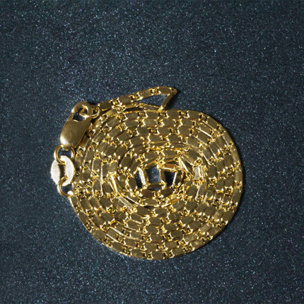 14k Yellow Gold Lumina Pendant Chain 1.0mm