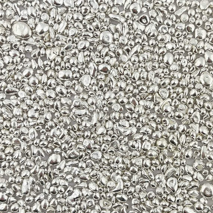 1 oz Troy Ounces Silver Poured Shot .999+ Fine Silver