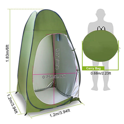 Outdoor Pop Up Toilet Tent