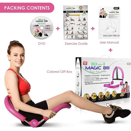 10-in-1 Abdominal & Thigh Toner Workout Equipment