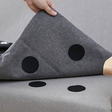 10-Pairs: Anti Curling Carpet Tape Rug Gripper Velcro