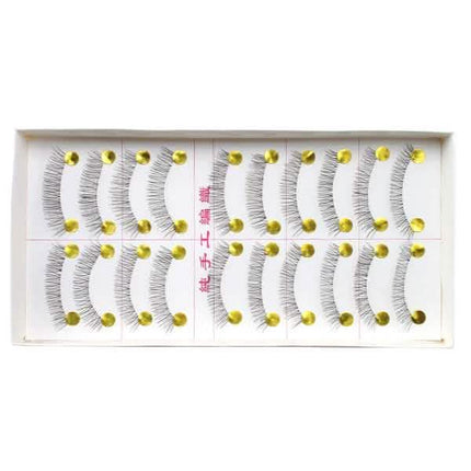 10-Pairs: Makeup Handmade Natural Fashion Long False Eyelashes Eye Lashes