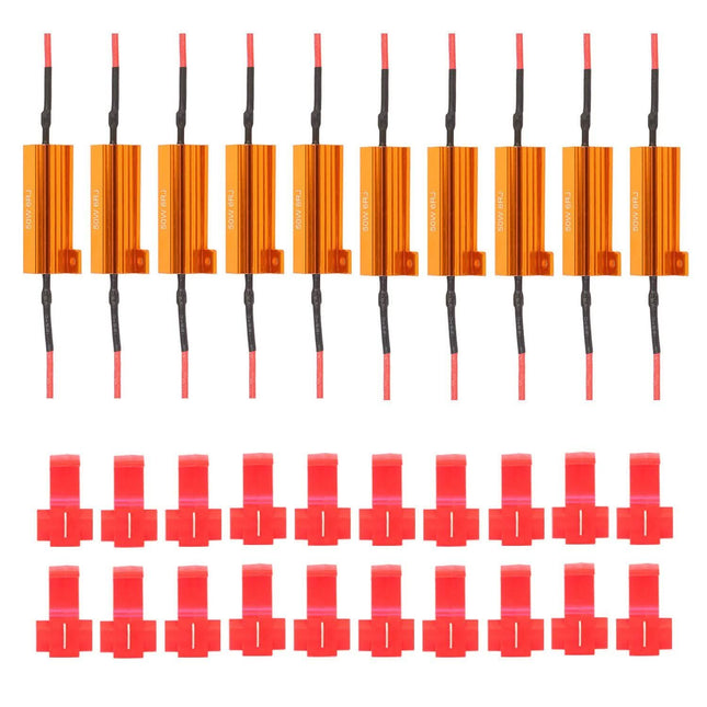 10-Piece: 50W 6Ohm Load Resistor