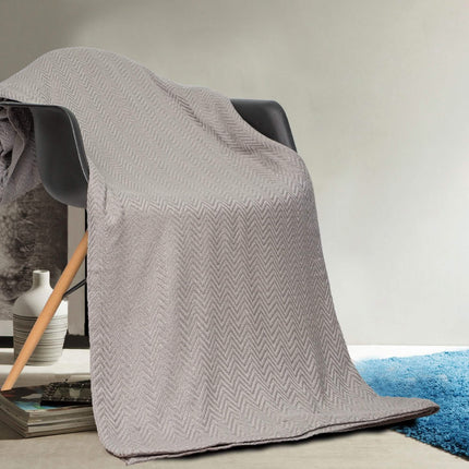 100% Cotton Oversized Heavy Super Soft Throw Blanket Cover