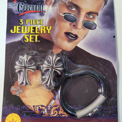 The Covenant: Gothic Nights Male Vampire 3 Piece Costume Jewelry Set