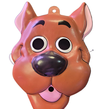 Vintage Scooby Doo PVC Dog Plastic Child Mask