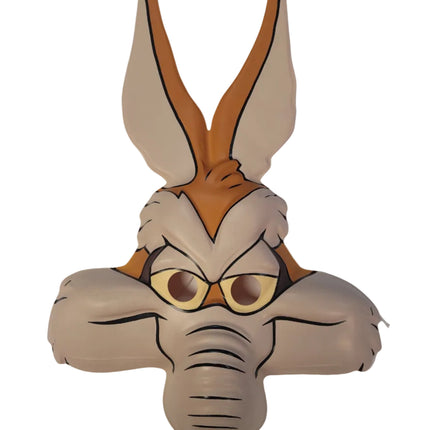 Wile E Coyote Looney Tunes Plastic PVC Child Vintage Mask