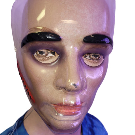 Plastic Wounded Face Bloody Masks