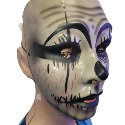 Vintage Fancy Faces Plastic Costume Masks