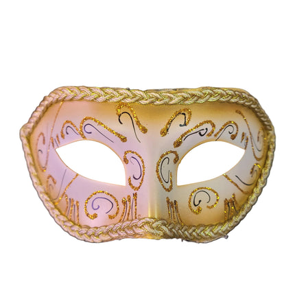 Star Power Fancy Masquerade Half Mask, One Size