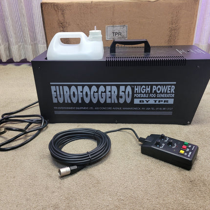 Eurofogger 50 High Power Portable Fog Generator Machine by TPR 120V