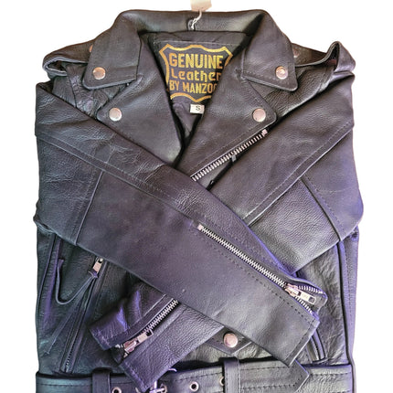 Genuine Leather Jacket Boys Small