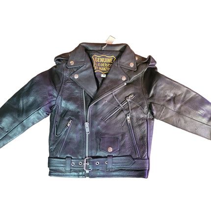Genuine Leather Jacket Boys Small