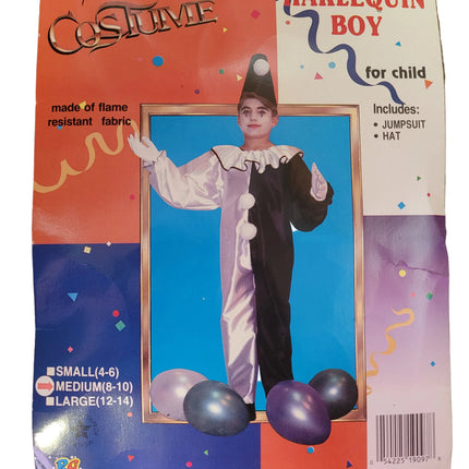 Harlequin Boy Child Costume Medium