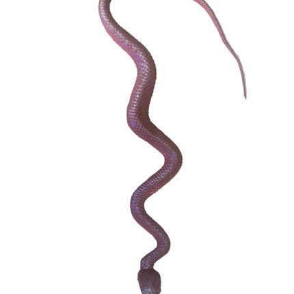 36" Brown Rubber Snake