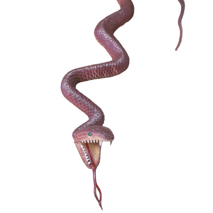 36" Brown Rubber Snake