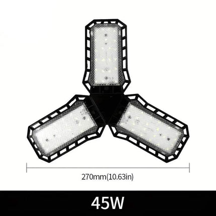 10000LM Super Bright 3 Leaf LED Garage Light Bulbs