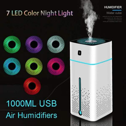 1000ml USB Electric Diffuser Humidifier