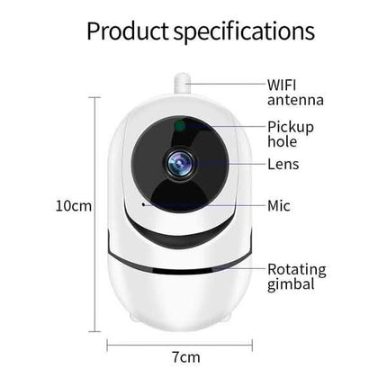 1080P Intelligent Tracking Home Security Camera HD Wifi PTZ Camera