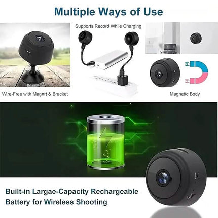 1080P Mini Wireless 2.4G Surveillance Hidden Camera