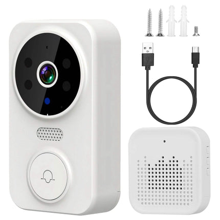1080P WiFi Security Doorbell Camera 2-Way Audio Free Cloud Storage