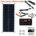 Solar Panel Plus 100A Controller