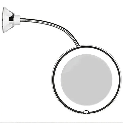 10X Magnifying LED Lighted Makeup Mirror