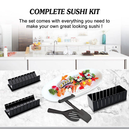 11-Piece: DIY Sushi Making Kit Tools Set