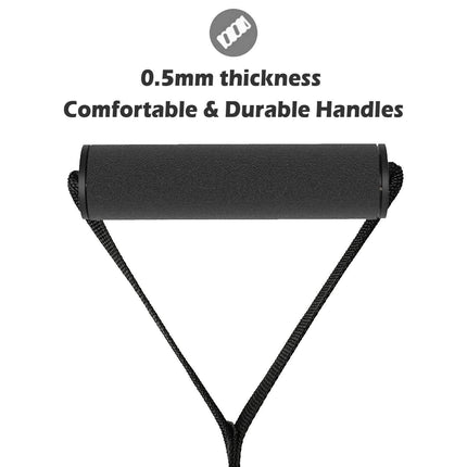 11-Piece Set: Gym Pull Rope Exercise Resistance Bands