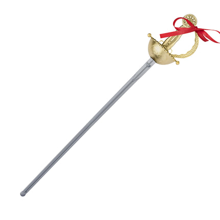 Kids Toy Sword Set with Sheaths – 27" Plastic Warrior Swords for Halloween & Dress-Up
