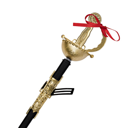 Kids Toy Sword Set with Sheaths – 27" Plastic Warrior Swords for Halloween & Dress-Up