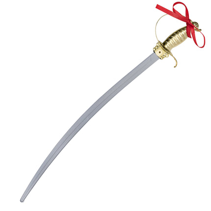 Kids Toy Sword Set with Sheaths – 27" Plastic Warrior Swords for Halloween & Dress-Up