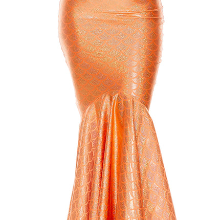 Neon Hologram Mermaid Skirt