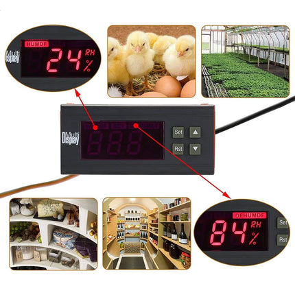 110V Digital Air Humidity Control Controller WH8040