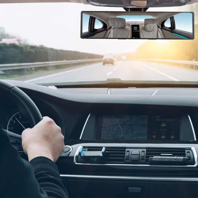 11.4-Inch Interior Clip-On Curve Car Rearview Mirror
