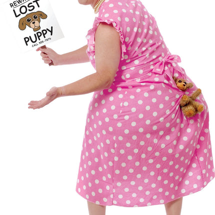 Lost Puppy Adult Funny Sat On Puppy Costume