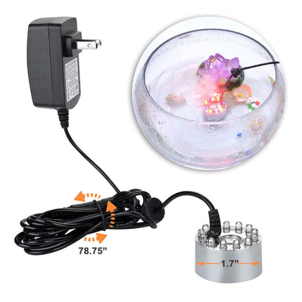 12 LED Changing Color Mist Maker