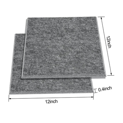 12-Packs: AGPtEK Acoustic Absorption Noise Cancellation Panels