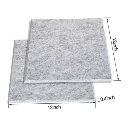 12-Packs: AGPtEK Acoustic Absorption Noise Cancellation Panels