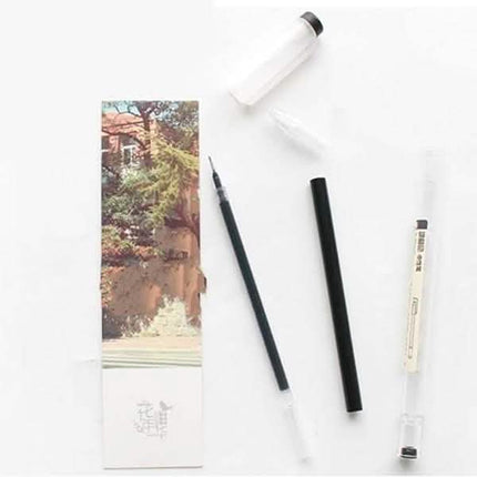12-Piece Set: 0.35mm Water-based Pen Gel Pen