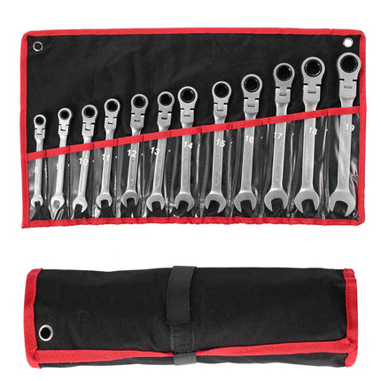 12-Piece Set: 8-19mm Metric Combination Wrench