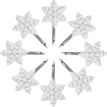 12-Pieces: Christmas Shower Curtain Anti-Rust Hooks