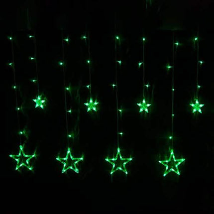 12 Stars 138 LED Curtain String Lights