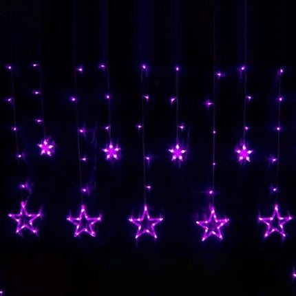 12 Stars 138 LED Curtain String Lights