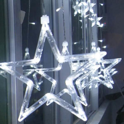 12 Stars 138 LED Curtain String Lights