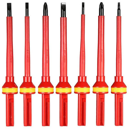 13-Piece: 1000V Changeable Insulated Screwdrivers Set