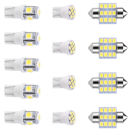 13-Pieces: T10 31mm Festoon LED Light