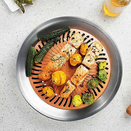 Gotham Steel Nonstick 13-Inch Smokeless Stovetop Grill