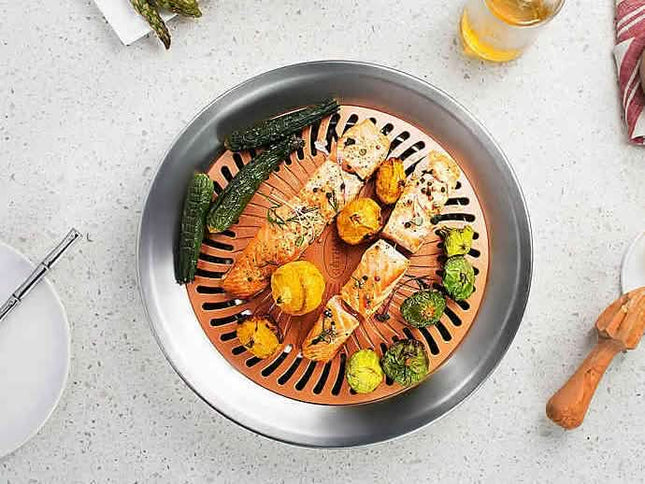 Gotham Steel Nonstick 13-Inch Smokeless Stovetop Grill