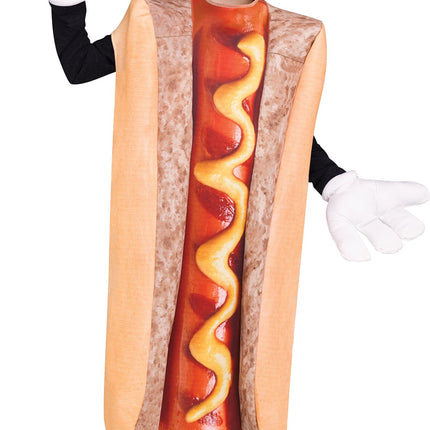 Photoreal Hot Dog Child Hot Dog Tunic Costume